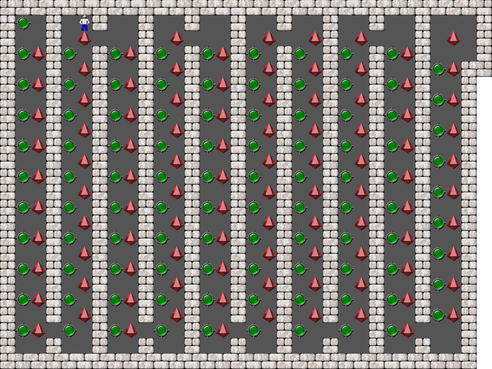 Sokoban Mass Remodel level 1106